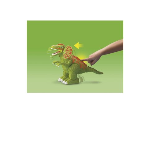 Childrens Toyshop  Toys : Fisher-Price Imaginext Surge the Frilled Raptor