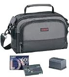 Canon MiniDV Camcorder Starter Kit for ZR & Elura Series Camcorders