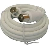 Coaxial Fly Lead Plug To Plug (4m Blister Packed) (5 pack)