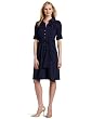 Jones New York Womens Roll Sleeves Shirt Dress