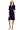 Jones New York Women's Roll Sleeves Shirt Dress, Ink, 6