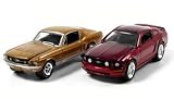 GreenLight 1:64 Mustang Factory 2-Pack 1967 Ford Mustang GT /2008 Ford Mustang GT Coupe