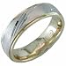 Two Tone Stylish Claw Men's Wedding Gold Band