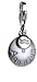 Aquarius Sterling Silver Diamond Charm By Hot Diamonds