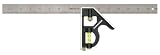 Swanson 16-Inch Combo Square (Cast Zinc Body, Stainless Steel Blade and Brass Bolt)