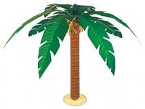 palm tree centre piece cascade