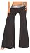 Romantic Low Cut Glittered Banded Stretch Pants from Hot Fash Pants - SAMBA Black