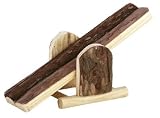 Nagerwippe Nature 28x8x7,5cm aus Holz von Maxi Pet