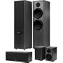 Jamo S 406 HCS 1 Black 5.0-channel black home-theater speaker system