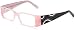 A.J. Morgan Women's New Mexico Readers,Pink Frame/Clear Lens,1.25
