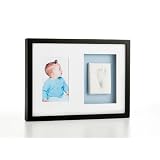 Pearhead Babyprints Keepsake Frame Kit, Black by Pear Head