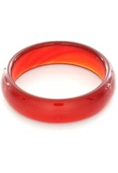 6mm Carnelian Gemstone Plain Band Ring