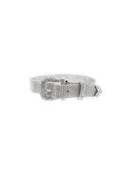 Silvertone Buckle Bracelet