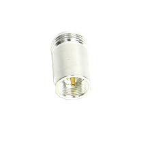 TPI 3007 Silver Plated Brass N Type Female Connector with Teflon Insulation
