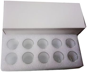 Mbaoluo 10pcs Cleito 120 Tank Replacement Replace Glass for Cleito 120 Glass Tube (Transparent Color)