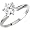 Gorgeous! Women's 14k White-gold Round (3CT) 9MM Moissanite Solitaire Engagement Ring size 9