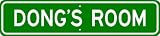 DONG ROOM SIGN - Personalized Gift Boy or Girl, Aluminum