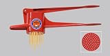 Original Kull Spaetzle-Schwob RED, Spaetzle Press / Spaetzle Maker - suitable for dishwasher! PREPARE OWN PASTA / NOODLES IN A FEW MINUTES! Incl. Spaetzle Recipe! Also high-quality POTATO RICER!