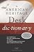 American Heritage Desk Dictionary