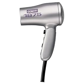 Click here to buy CONAIR 1875W FOLDING H D DRYER DUAL VOLT REPL 125ES by Conair.
