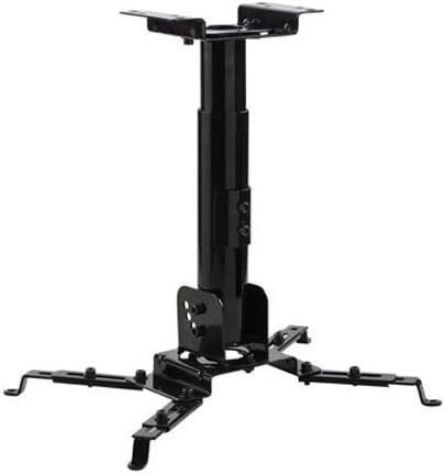 Universal Projector/LCD mount. Ceiling/Wall mount, Extendable length. Black color.