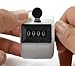 Bluecell Metallic Handheld Tally Counter 4 Digit Display for Lap/Sport/Coach/School/Event