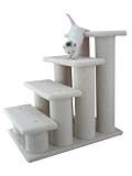 Armarkat Ivory Pet steps Cat Dog Stairs B4001