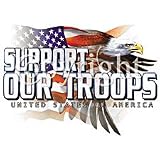 Support Our Troops Womens Scoop Neck T-Shirt