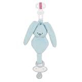 Produkt-Bild: Nattou 979375 Lapidou Schnullerkette Hase, turquoise