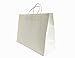 Duro 4# White Paper Lunch Bags 500 count, White Luminary Bags, Bulk Disposable SOS Paper Sacks for Snacks, Treats and Popcorn - 5.00 x3.12 x 9.75 Inches.