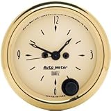 Auto Meter | 1586 2 1/16 Golden Oldies - Clock