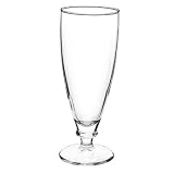 Bormioli Rocco Amadeus Harmonia Footed Pilsner Glasses, Set of 4