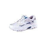 Womens Orthopedic High-Tech Aetrex Voyage Walker Shoe (Cool White / Periwinkle)