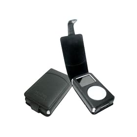 Noreve Tradition black leather case for Apple iPod Photo 40 & 60Gb