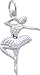 Rembrandt Charms Ballet Dancer Charm