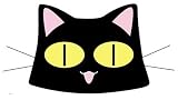  : Trigun Black Cat Kuro Neko Fleece Anime Cosplay Cap