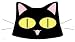 Trigun Black Cat Kuro Neko Fleece Anime Cosplay Cap