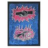 Batik wall hanging, 'Avoid Conflict'