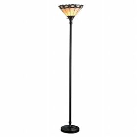 Dale Tiffany Peacock Floor Lamp