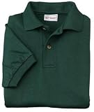 NEW Hanes StayClean - Youth 56-Ounce Jersey Knit Sport Shirt Deep Forest-M
