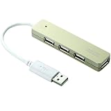 ELECOM USBHUB2.0/COLOR STYLE/oXp[/4|[g/0.1m/S[h U2H-ST4BGD