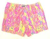 Clearance!! Pink Aztec Fire Islander Swim Shorts
