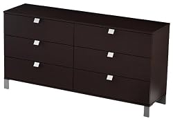South Shore Furniture, Cakao Collection, Triple Dresser, Chocolate