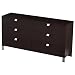 South Shore Furniture, Cakao Collection, Triple Dresser, Chocolate