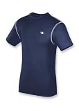 Double Dry Competitor Compression Tee Slate Gray Heather S