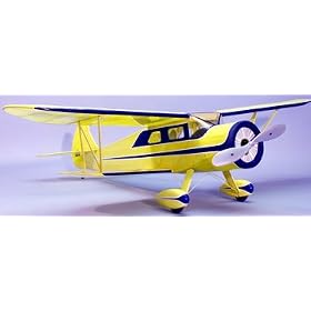 35 Wingspan Waco ARE Wooden Airplane Kit (Suitable for Electric R C) Dumas from R/C Airplanes