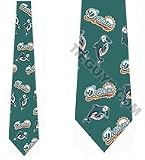 MIAMI DOLPHINS Ties Woven Silk Neckties