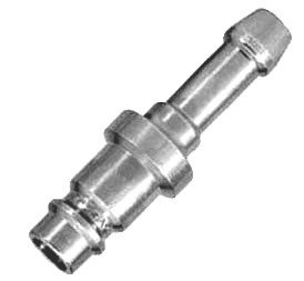 Hosetail with hose connector ø9 for quick coupling