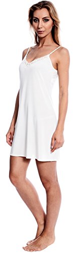 Womens Patricia Lingerie Body Foundation Elegant Stretch Full Slip