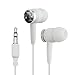 Koala Face Novelty In-Ear Earbud Headphones - White